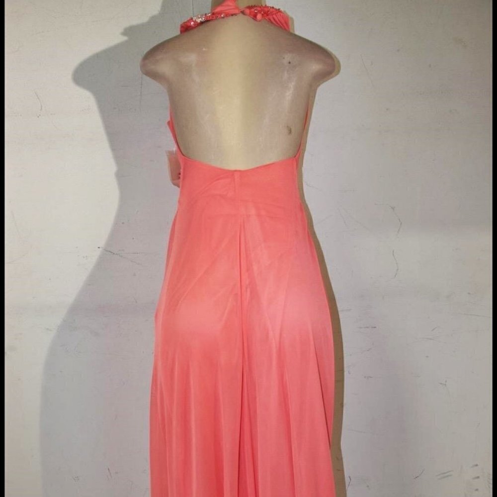 B. Darlin Women's Pink/Peach Dress Sz 6 NWT - Picture 2 of 5
